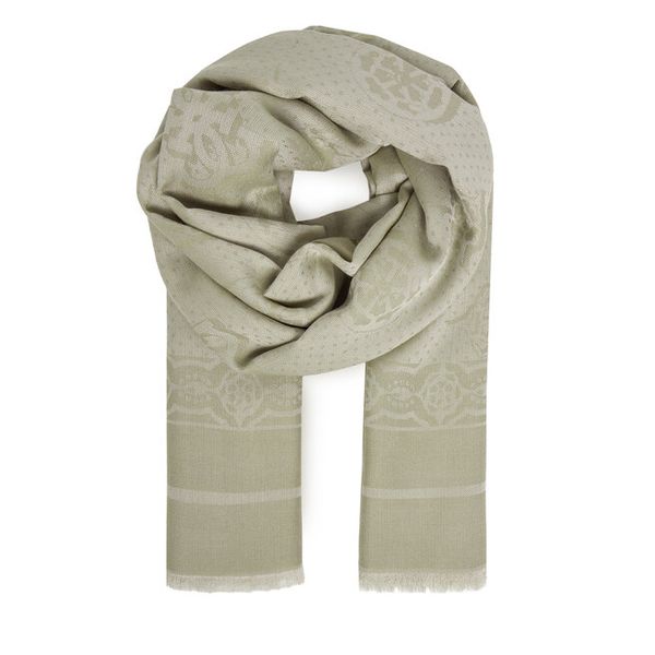 Chusta Guess. Brązowe chusty damskie Guess, z aplikacjami. Za 149.99 zł.