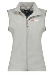 ANAPURNA Kamizelka polarowa "Vugana" w kolorze jasnoszarym rozmiar: XXL. Szare kamizelki damskie ANAPURNA, xxl, bez wzorów, z polaru, bez kaptura. Za 61.17 zł.