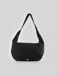 4F Torba na ramię (20 L) - czarna Uniwersalny. Czarne shopper bag 4F, bez wzorów, na ramię, bez dodatków. Za 149.99 zł.