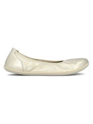 Groundies Skórzane buty barefoot "3.0" w kolorze złotym rozmiar: 42. Żółte balerinki damskie Groundies, bez wzorów. Za 305.70 zł.