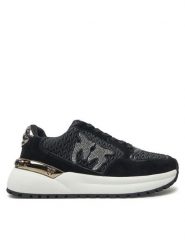 PINKO Sneakersy Gem 07 SS0055 P036 Czarny. Czarne obuwie sportowe damskie Pinko, z materiału, bez zapięcia. W wyprzedaży za 559.00 zł.
