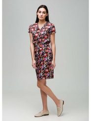 4funkyflavours Sukienka "A Long Walk" w kolorze brązowym rozmiar: M. Czarne sukienki damskie 4funkyflavours, bez wzorów, bez ramiączek. Za 130.50 zł.