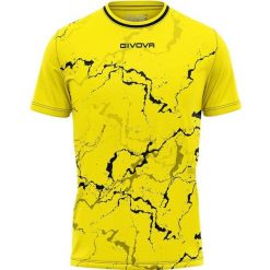 Koszulka sportowa Givova Grafitowa - Elastyczna i Oddychająca. Czarne koszulki sportowe damskie Givova, bez wzorów, z poliesteru, bez ramiączek, do piłki nożnej. Za 158.99 zł.