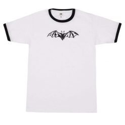 Koszulka Mesmer BAT Ringer. Białe koszulki damskie MESMER, bez wzorów, bez kołnierzyka, bez ramiączek. Za 153.50 zł.