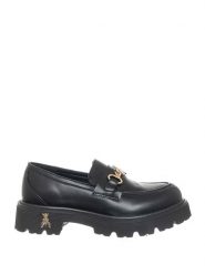 Patrizia Pepe Skórzane mokasyny w kolorze czarnym rozmiar: 40. Czarne mokasyny damskie Patrizia Pepe, bez obcasa. Za 350.56 zł.