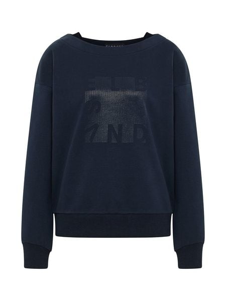 ELBSAND Bluza "Fea" w kolorze granatowym rozmiar: S. Niebieskie bluzy damskie ELBSAND, s, bez wzorów, bez kaptura. Za 120.79 zł.