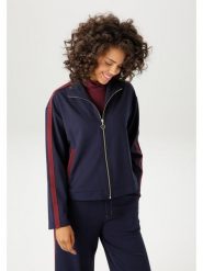 Aniston Bluza w kolorze granatowym rozmiar: 46. Niebieskie bluzy damskie Aniston, bez wzorów, bez kaptura. Za 78.47 zł.