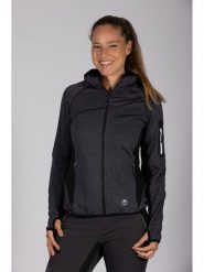 Maul Sport Kurtka polarowa "Sonnighorn XT" w kolorze antracytowym rozmiar: 42. Czarne kurtki sportowe damskie Maul Sport, bez wzorów, z polaru, bez kaptura. Za 210.32 zł.