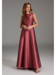 SWING Sukienka w kolorze czerwonym rozmiar: 36. Czerwone sukienki damskie Swing, bez wzorów, bez ramiączek. Za 501.57 zł.