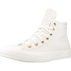 Buty CONVERSE CHUCK TAYLOR ALL STAR GOLD Biały. Białe obuwie sportowe damskie Converse, ze skóry, bez zapięcia, na fitness i siłownię. Za 490.00 zł.