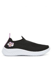 Mickey&Friends Sneakersy CEO-CP91-AW25-107DSTC Czarny. Czarne buty sportowe dziewczęce Mickey&Friends, bez wzorów, z materiału, bez zapięcia. Za 59.99 zł.