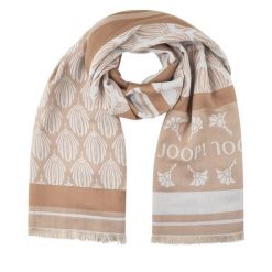 Szalik JOOP!. Brązowe szaliki damskie Joop!, bez wzorów. Za 399.99 zł.