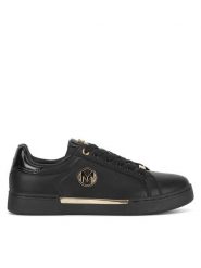 MEXX Sneakersy MI001010443W Czarny. Czarne obuwie sportowe damskie Mexx, ze skóry, bez zapięcia. Za 219.99 zł.