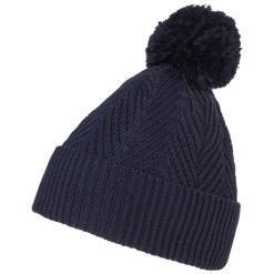 Czapka na zimę damska Helly Hansen Lumi Beanie. Niebieskie czapki damskie Helly Hansen, na zimę, bez wzorów, z elastanu. Za 145.20 zł.