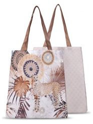 Hip Shopper bag "Raeni" w kolorze jasnobrązowo-beżowym - 40 x 45 cm rozmiar: 40x45 cm. Brązowe shopper bag Hip, bez wzorów, z materiału, na ramię, bez dodatków. Za 48.28 zł.