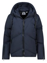 Geographical Norway Kurtka pikowana "Brenda" w kolorze granatowym rozmiar: L. Niebieskie kurtki damskie Geographical Norway, l, bez wzorów, bez kaptura. Za 243.64 zł.