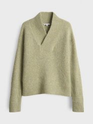 OPUS Sweter w kolorze zielonym rozmiar: 36. Zielone swetry klasyczne damskie Opus, z wełny, bez kołnierzyka. Za 143.99 zł.