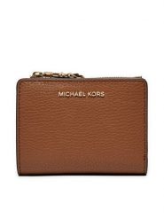 MICHAEL Michael Kors Portfel 32S4G8ED7L Brązowy. Brązowe portfele damskie MICHAEL Michael Kors, bez wzorów, ze skóry. Za 359.99 zł.