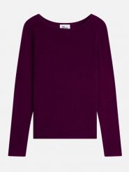 Just Cashmere Kaszmirowy sweter "Grace" w kolorze fioletowym rozmiar: XL. Różowe swetry klasyczne damskie Just Cashmere, xl, z kaszmiru, bez kołnierzyka. Za 420.68 zł.