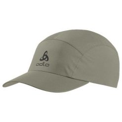 Czapka z daszkiem ODLO Performance Waterproof. Szare czapki z daszkiem damskie ODLO, bez wzorów. Za 189.99 zł.