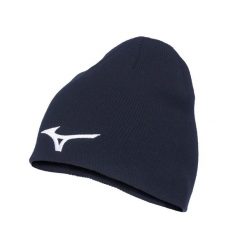 Czapka Mizuno Promo Beanie. Czarne czapki damskie Mizuno, bez wzorów, z materiału. Za 125.50 zł.