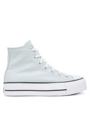 Converse Trampki Chuck Taylor All Star Lift Platform A11873C Błękitny. Niebieskie trampki damskie Converse, bez wzorów, z materiału, bez zapięcia. Za 269.99 zł.