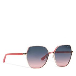 Okulary przeciwsłoneczne Guess. Czerwone okulary przeciwsłoneczne damskie Guess. Za 349.99 zł.