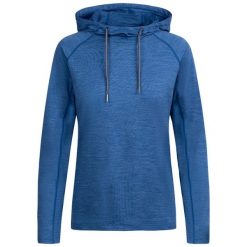 Bluza damska z kapturem Trespass Hattie. Niebieskie bluzy damskie Trespass, l, bez wzorów, z materiału, z kapturem. Za 221.00 zł.