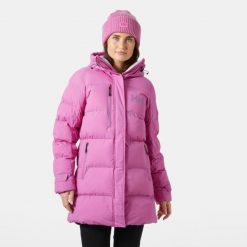 Parka damska z kapturem Helly Hansen Adore. Czerwone parki damskie Helly Hansen, na zimę, z kapturem. W wyprzedaży za 1,233.50 zł.