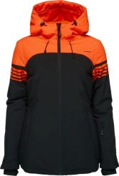 Damska kurtka narciarska Loap Lawela Black-org Black. Brązowe kurtki sportowe damskie ÀLG, na zimę, m, bez wzorów, z materiału, bez kaptura. Za 505.99 zł.
