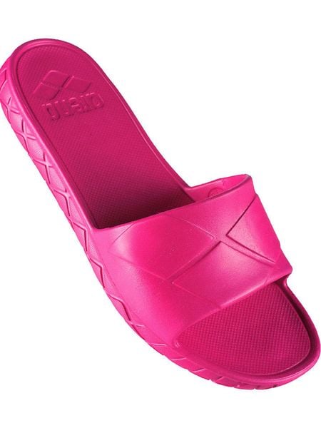 Arena Klapki w kolorze różowym rozmiar: 40. Różowe klapki damskie Arena, bez wzorów, bez obcasa, bez zapięcia. Za 43.99 zł.