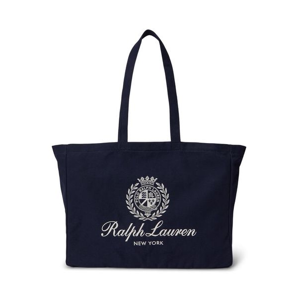 Torebka Polo Ralph Lauren. Czarne torebki klasyczne damskie Polo Ralph Lauren, bez dodatków. Za 519.99 zł.