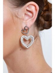 Heliophilia Kolczyki-wkrętki z cyrkoniami rozmiar: onesize. Szare kolczyki damskie Heliophilia, z cyrkonią, metalowe. Za 30.99 zł.