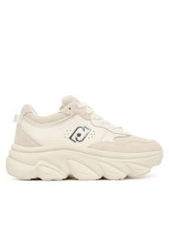 Liu Jo Sneakersy Steffy 01 BF5061 P0304 Écru. Obuwie sportowe damskie Liu Jo, ze skóry, bez zapięcia. Za 559.99 zł.