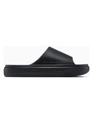Converse Klapki "Essential" w kolorze czarnym rozmiar: 38,5. Czarne klapki damskie Converse, bez wzorów, z otwartym noskiem, bez obcasa, bez zapięcia. Za 114.95 zł.