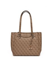 Guess Torebka Katya HWSG96 52230 Brązowy. Brązowe torebki klasyczne damskie Guess, ze skóry, bez dodatków. Za 719.99 zł.