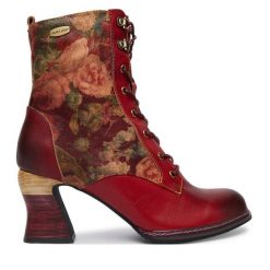 Botki Laura Vita. Botki damskie LAURA VITA, bez obcasa, na słupku, bez zapięcia. Za 649.99 zł.