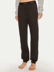 Calvin Klein Underwear Spodnie dresowe 000QS7271E Czarny Regular Fit. Czarne spodnie dresowe damskie Calvin Klein Underwear, m, bez wzorów, z bawełny. Za 199.99 zł.