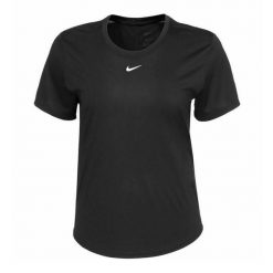 T‑Shirt Sportowy Damski Nike Dri‑Fit W Nk One Df SS. Czarne koszulki sportowe damskie Nike, bez wzorów, bez ramiączek, na fitness i siłownię, dri-fit (nike). Za 123.20 zł.