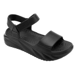 Sandały damskie Holster CloudNine. Czarne sandały damskie HOLSTER, bez wzorów, bez obcasa, bez zapięcia. Za 293.00 zł.