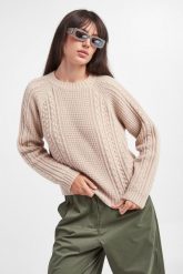 Sweter damski wełniany Elid WEEKEND MAX MARA. Swetry klasyczne damskie Weekend Max Mara, xs, z wełny, bez kołnierzyka. W wyprzedaży za 839.30 zł.