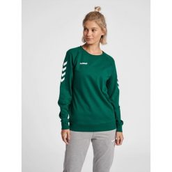 Bluza do piłki ręcznej damska Hummel Go Cotton Sweatshirt Woman. Czarne bluzy damskie Hummel, m, bez wzorów, z bawełny, bez kaptura. Za 74.00 zł.
