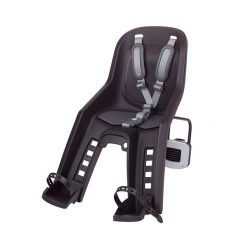 Przedni Fotelik Rowerowy Dla Dziecka - Rame Bubbly Mini Plus. Czarne foteliki rowerowe POLISPORT. Za 283.75 zł.