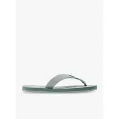 Klapki damskie Helly Hansen Logo Sandal 2. Zielone klapki damskie Helly Hansen, bez wzorów, bez obcasa, bez zapięcia. W wyprzedaży za 144.35 zł.