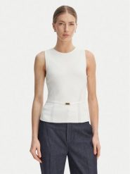 Marciano Guess Sweter G6GR23 Z0760 Kremowy Regular Fit. Białe swetry klasyczne damskie Marciano Guess, xs, z syntetyku, bez kołnierzyka. Za 386.99 zł.