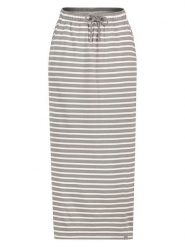 Sublevel Spódnica w kolorze szarobrązowo-białym rozmiar: S. Brązowe spódnice damskie Sublevel, s, bez wzorów, z bawełny, maxi. Za 69.99 zł.