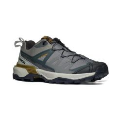 Buty trekkingowe Salomon X ULTRA 360 L49102600. Niebieskie obuwie trekkingowe damskie Salomon, z gumy, bez zapięcia. Za 429.00 zł.