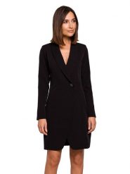 Stylove Sukienka w kolorze czarnym rozmiar: XL. Czarne sukienki damskie Stylove, bez wzorów, bez ramiączek. Za 212.30 zł.