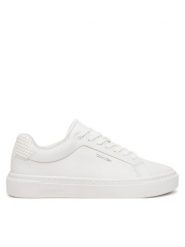 Calvin Klein Sneakersy HW0HW02298 Biały. Białe obuwie sportowe damskie Calvin Klein, ze skóry, bez zapięcia. Za 389.99 zł.