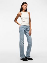 Pieces Dżinsy - Regular fit - w kolorze błękitnym rozmiar: W26/L32. Niebieskie jeansy damskie Pieces. Za 74.81 zł.